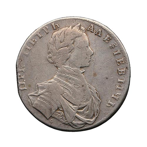 макет-1-рубль-1712-года-G 1 рубль 1712 года G