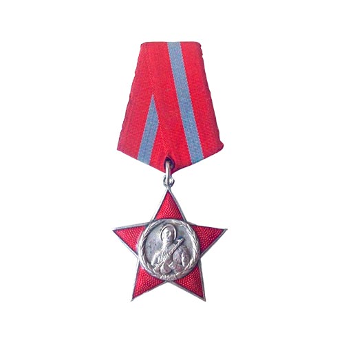 макет-Албания,-орден-Красной-звезды Албания, орден Красной звезды